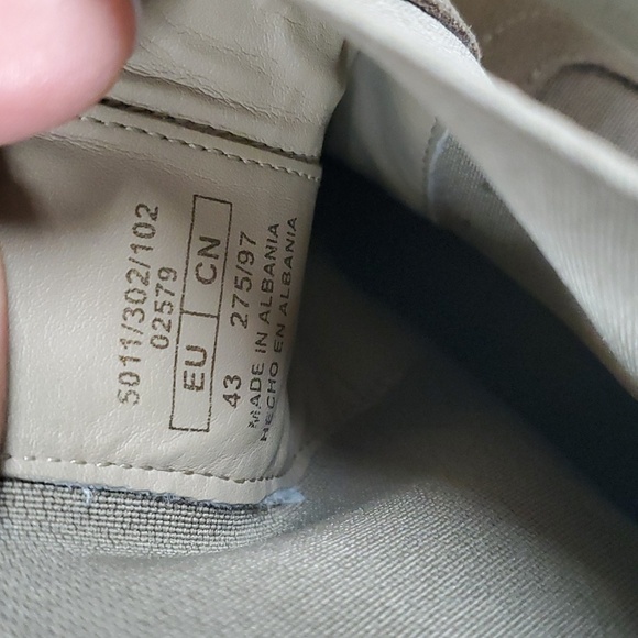 Zara suede high ankle chelsea boots, leather Mens Size 43 Boots - Picture 5 of 5